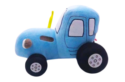 М`яка іграшка BT1020UA Трактор, музична, озвучено українською мовою, 20 см, в кульку