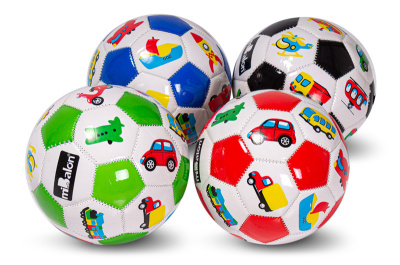 М'яч футбольний BT-FB-0301 PU піна розмір 2 100г 6 кольорів