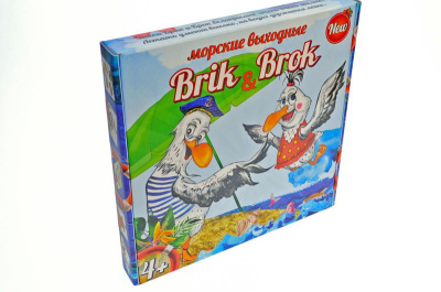 Настільна гра "Морські вихідні Brik and Brok" 30202 STRATEG