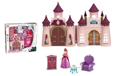 Замок для ляльок KDL-02A лялька, меблі, в коробці– 30*7*28 см