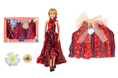 Лялька "Emily" QJ091 шарнірна, розмір ляльки - 29 см, в коробці 48*6.5*35 см