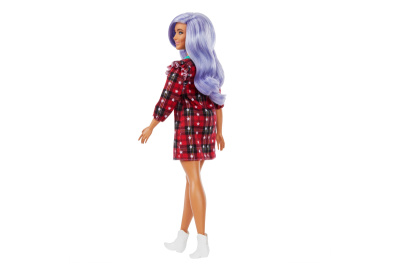 Лялька Barbie "Модниця" у клітчастій сукні GRB49