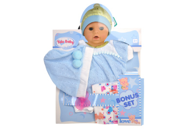 Одяг для ляльки з памперсом в кульку YLC43L р.31*23*2см