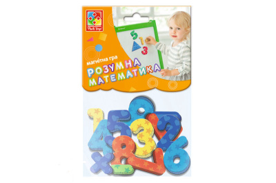 Магнітна гра 'Цифри та геометричні фігури' VT5900-01 Vladi Toys
