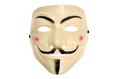 Маска "Anonymous" в кульку B107 р.22*17*5см