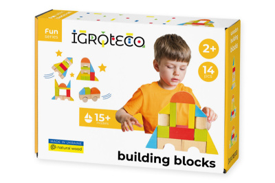 Будівельні блоки 14 елементів 900453 IGROTECO