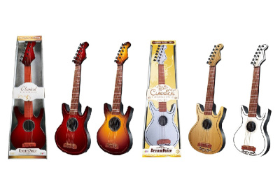 Гітара S-B25/31 4 види мікс, коробка 25,6*7,5*78,5 см