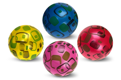 М'яч 9" BT-PB-0099 абстракція 4 кольори, 60 г сітка 