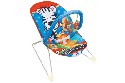 Крісло-гойдалка для немовлят, з музикою і світлом, в коробці 6612 р.54*9*39см