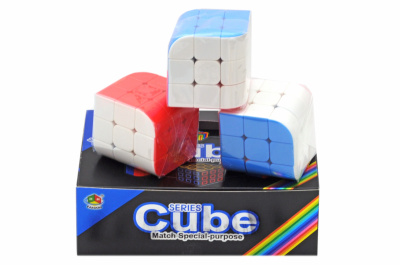 Кубик-рубик (коробка, 6шт) FX7830 (752634) р.12*17*6см.