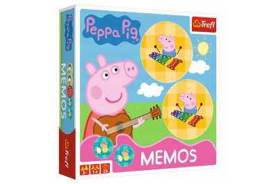Настільна гра - "Мемос з Пепою" 01893 Свинка Пепа, Trefl