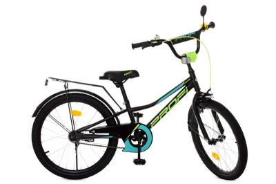 Велосипед дитячий PROF1 20 д. Y20224 Prime,чорний, матовий