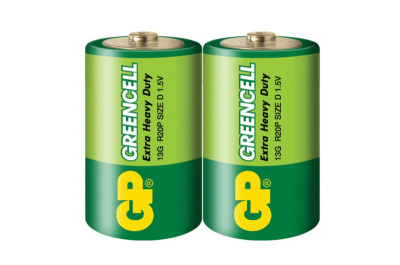 Батарейки GP 13G R20P Greencell C2 2шт.