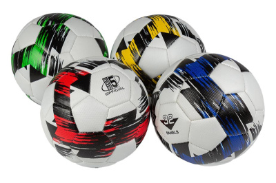 М'яч футбольний BT-FB-0309 PVC 3-х шаровий 320г 4 кольори
