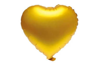 Серце "Балун" 18" золото