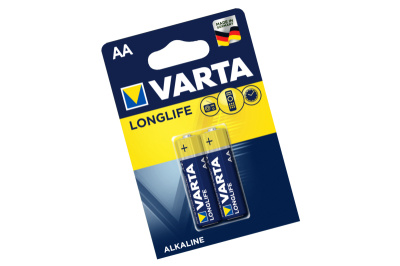 Батарейки Varta R-6 LONG LIFE alkaline 2 шт. блістер
