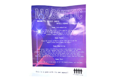 Настільна гра Магнітна арена, мотузка з магнітами, кластер, магнітне поле MAGNETIC 8889 в коробці р. 26*16*5,5 см