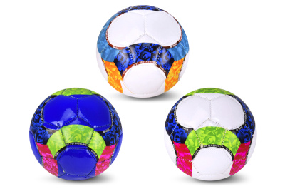 М`яч футбольний E31209 №2, PVC, 100 грам, 3 кольори