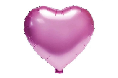 Серце "Балун" 18" рожевий