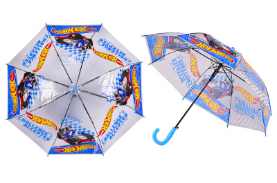Дитяча парасолька Гонка PL8206 прозора, р-р тростинки– 66 см, діаметр в розкритому виді – 80 см