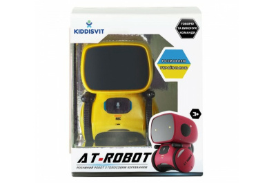 Інтерактивний робот з голосовим управлінням AT-Rоbot жовтий укр. мова AT001-03-UKR "AHEAD TOYS"