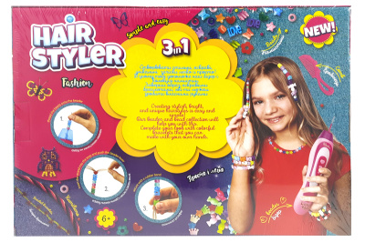 Набір для креативної творчості "Hair Styler. Fashion" плетення косичок, браслетів HS-01-01 DANKO