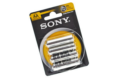 Батарейки Sony (4 шт) на блістері
