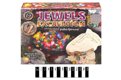 Набір для проведення розкопок "JEWELS EXCAVATION" JEX-01-02 DANKO