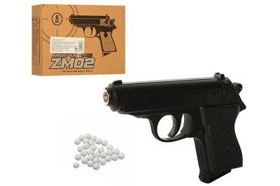 Пістолет CYMA ZM02 на кульках, металевий, коробка 16*3*11 см