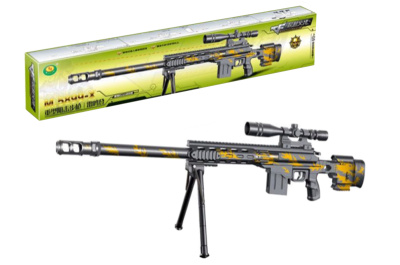 Снайперська гвинтівка на пульках, з лазером, в коробці M5899-X р.99,5*18,4*7,5см