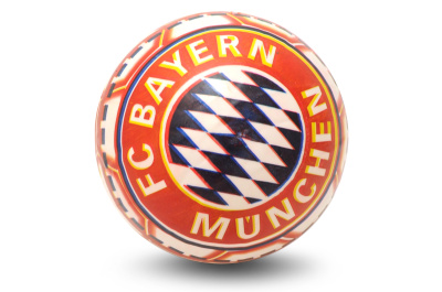 М'яч резиновий з емблемами футбольних клубів YT3108
