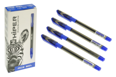 Ручка HIPER гелева HG-125 Teen(Ace) синя