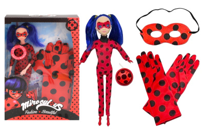 Лялька за мотивами мультфільму музична, маска, йо-йо і рукавички, в коробці TM533A р.23*4,5*32см