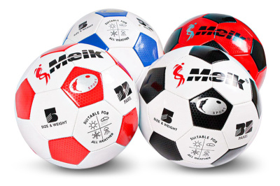 М'яч футбольний BT-FB-0029 PVC 300г 2-х шаровий 4кол.