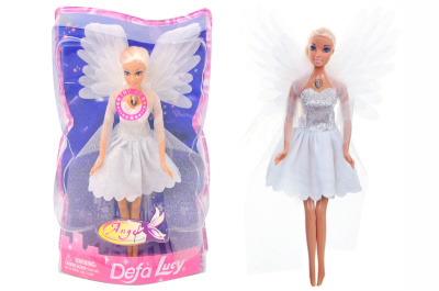 Лялька Defa Ангел (світлові ефекти) 8219 в слюді 33*21*7 см
