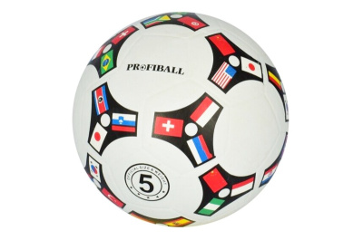 М`яч футбольний VA-0081 розмір 5, гума, гладкий, 380-400 г, 1 вид, в кульку