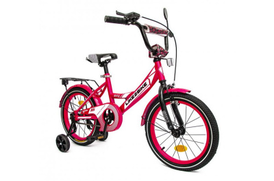 Велосипед дитячий 2-х колісний 16'' 211603 Like2bike Sky, рожевий рама сталь, з дзвінком, ручні гальма